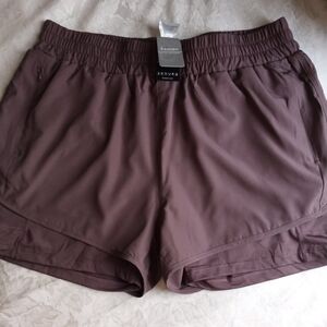 Ksmien Running Shorts  Zip Front Pockets XL